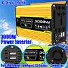 DC 12V To AC 110/220V Car Inverter 3000W Power Converter Car Voltage Transformer