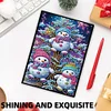 Weihnachten Schneemann - 5D DIY Bastelnotizbuch