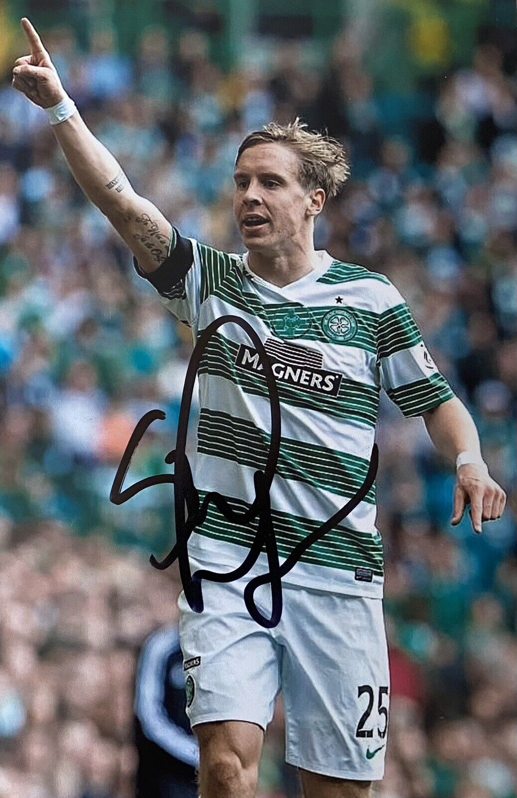 Stefan Johansen Genuine Hand Signed Celtic 6X4 Photo Poster painting