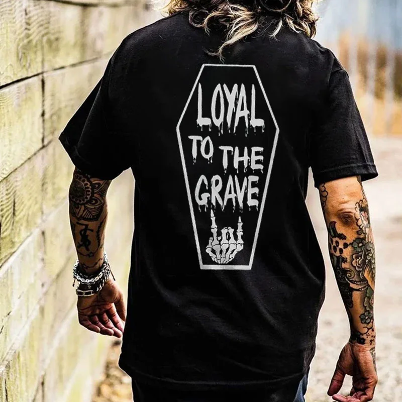 loyal to ストア the grave t シャツ