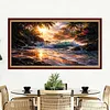 Luxury AB Velvet Diamond Painting Kit - Landscape