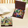 Puppy House Diamond Painting Note Box Paper 160 Sheets of Paper for DIY Art