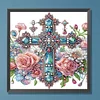 Kreuz - speziell geformtes Diamantgemälde - 30*30cm