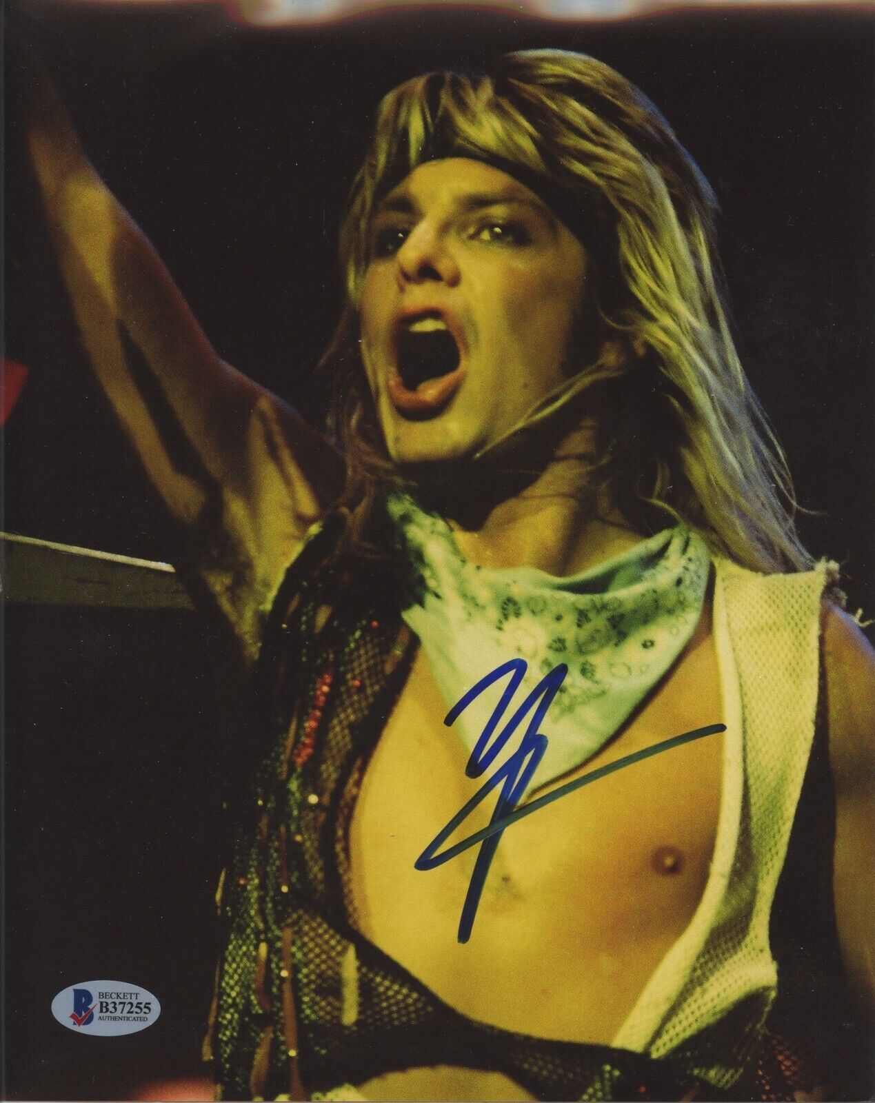 VINCE NEAL 8x10 Photo Poster painting Signed Autographed Auto BAS Beckett Motley Crue