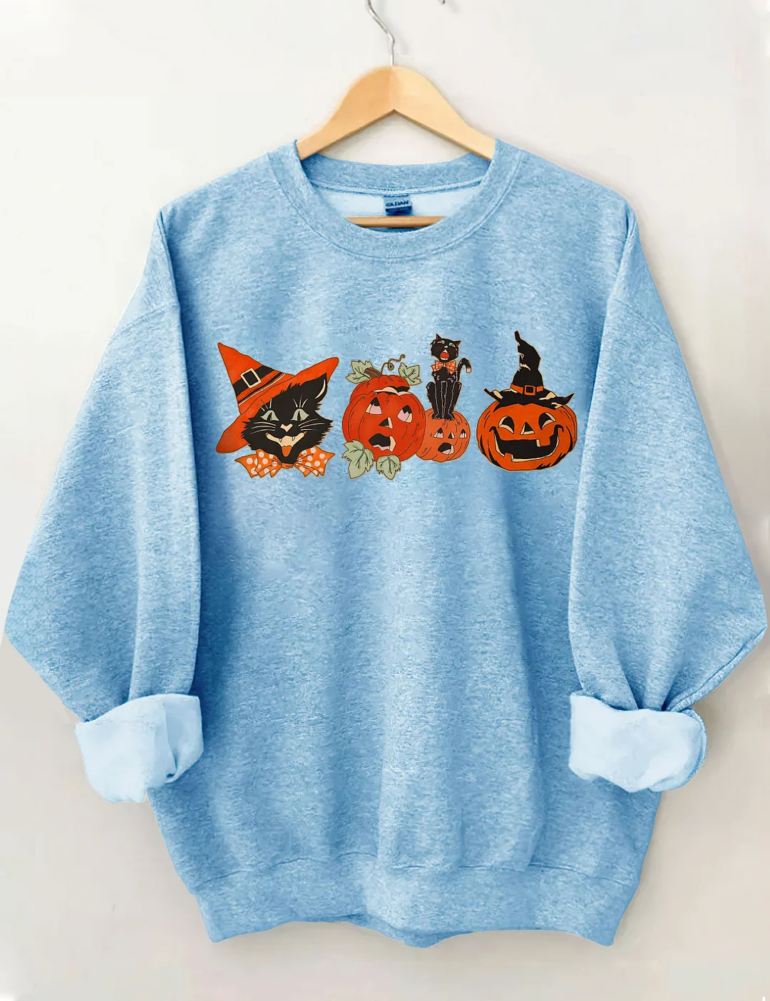 Halloween Cat Sweatshirt