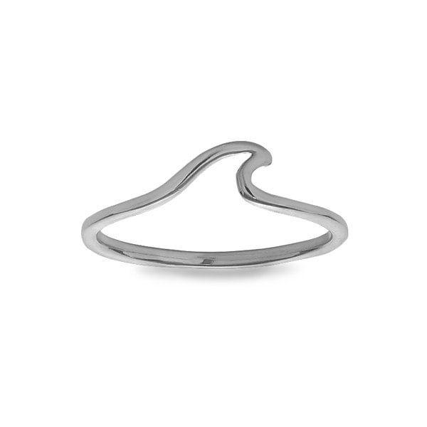 Gift for Girlfriend Wave Ring