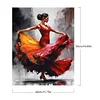 (US Only)Paint By Numbers Kit On Canvas DIY Oil Art Flamenco Picture Home Decor40x50cm