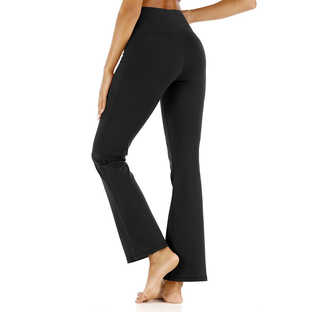 Uveng Uveng Spring And Summer Women's Wear Micro La Wide Leg High Waist Casual Yoga Pants!