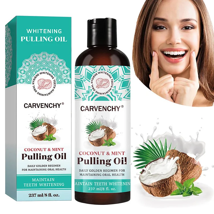 🧡Summer Hot Sale 49% OFF🧡Cocomint Pulling Oil with 7 Essential Oils & Vitamins D, E & K2