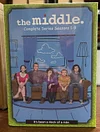 The Middle Complete Seasons 1-9(DVD BLANK BOX & COVER)