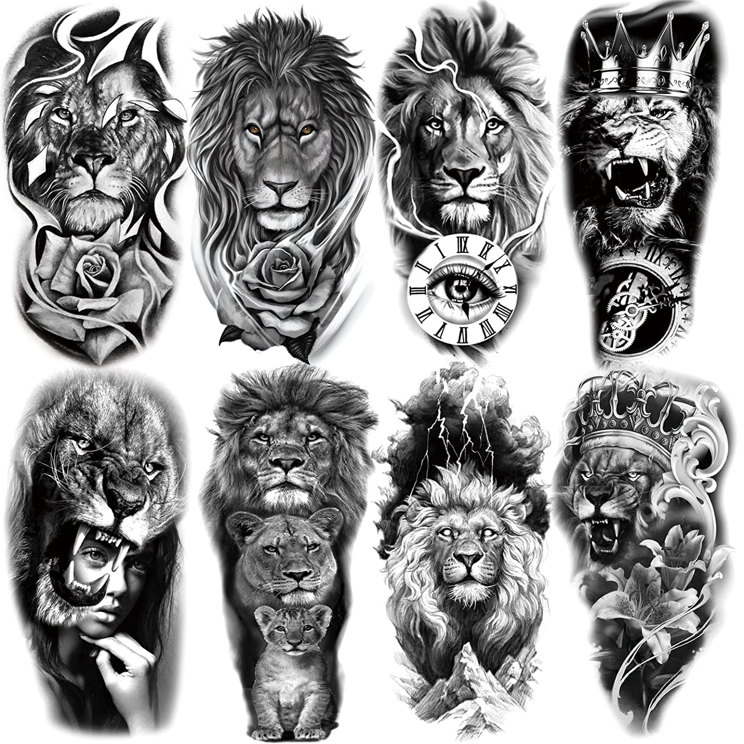 Lions Tattoo Design Family Tattoo Sketch Stock Illustration 1884112567 |  Shutterstock