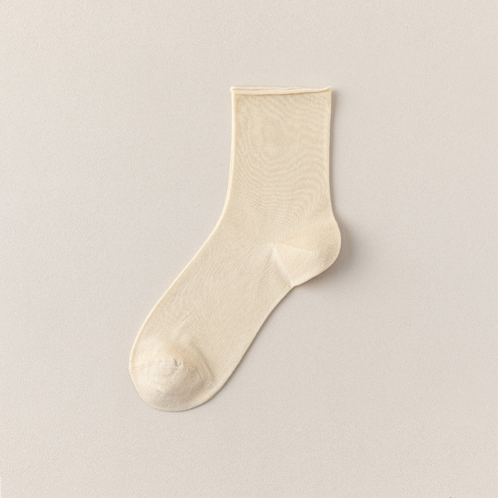 10% Mulberry Silk Women's Breathable Silk-Blend Socks For Home REAL SILK LIFE