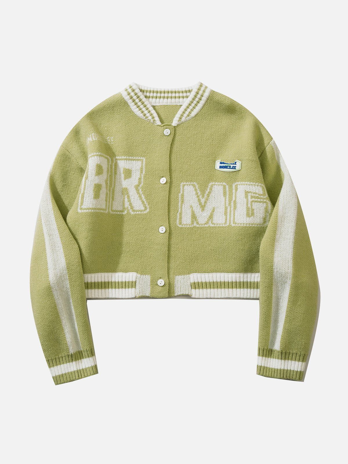 Aelfric Eden "BRMG" Print Knit Cardigan