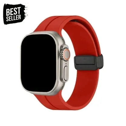 (BUY 2 GET 10%OFF) Silicone Magnetic Folding Band For Watch
