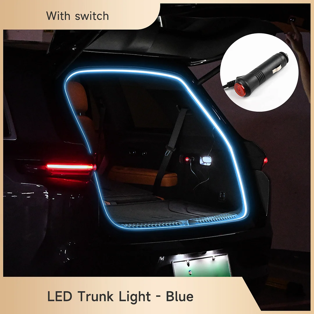 Car magnetic automatic induction trunk light