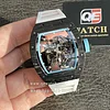Richard Mille RM055 yas Marina circuit Carbon White rubber strap Super Clone