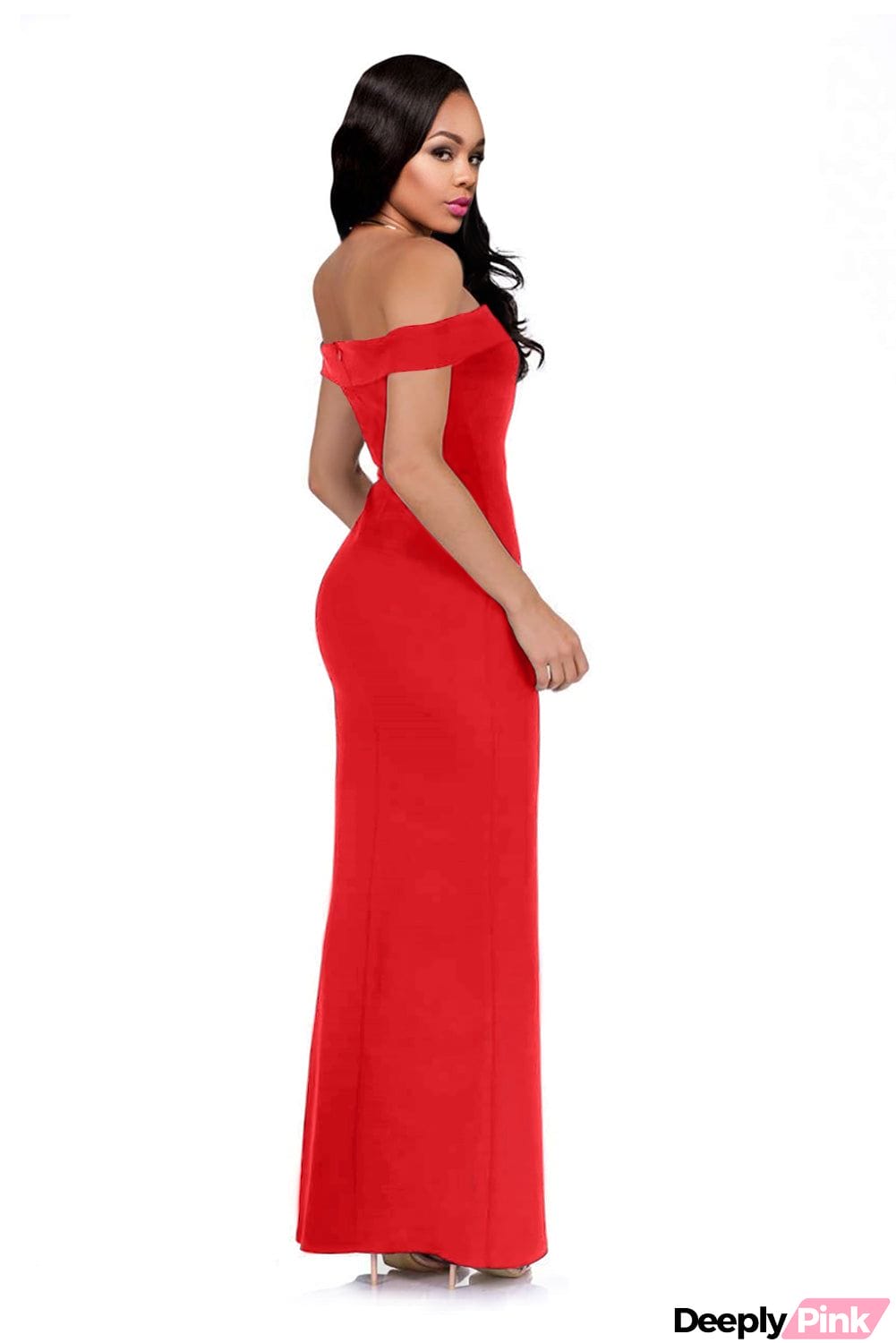 Off The Shoulder Maxi Dress