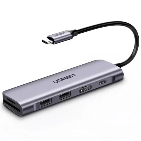 Pornhint UGREEN USB C HUB Type C to Multi USB 3.0 HUB HDMI Adapter Dock for MacBook Pro Huawei Mate 30 USB-C 3.1 Splitter Port Type C HUB