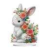 Flower Rabbit - 5D DIY Craft Ornament