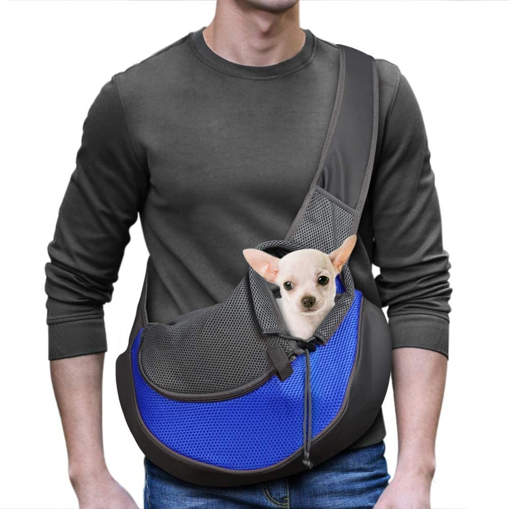 Travel Safe Sling Bag Carrier for Dogs Cats