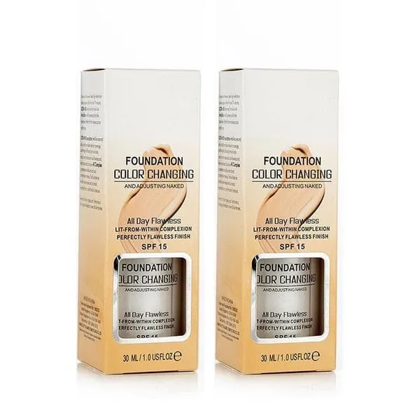Colour Changing Mature Skin Foundation 