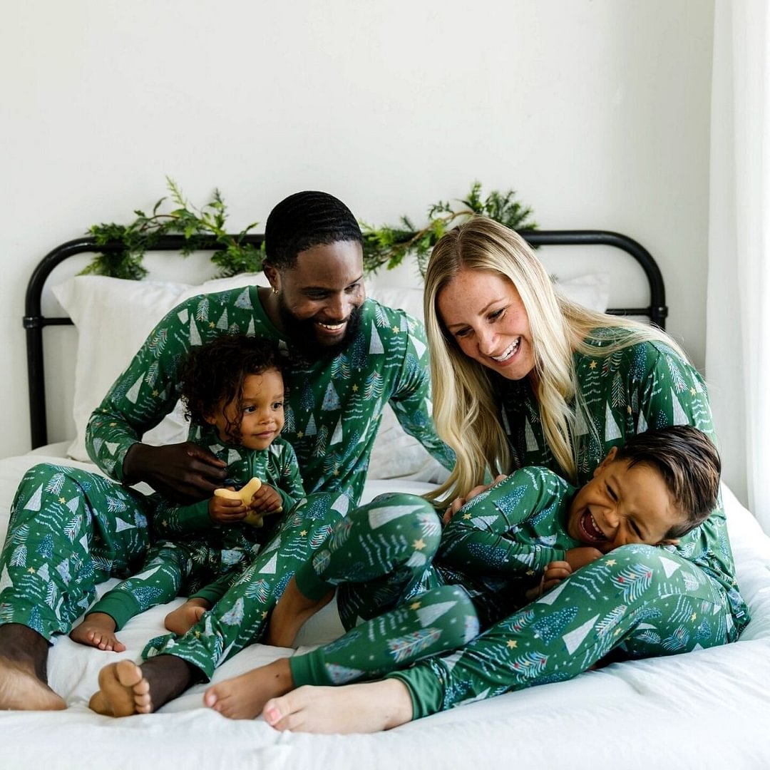Green Family Christmas Pajamas