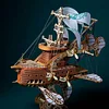 3D Wooden Puzzles for Adults, DIY Fantasy Spaceship Model Kit, 