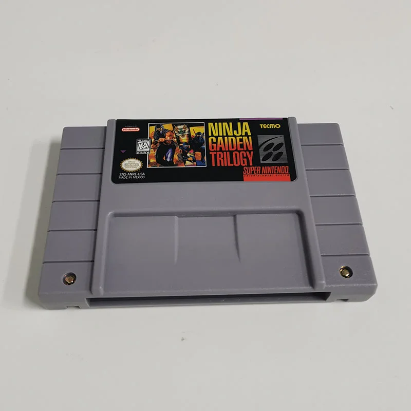 Ninja Gaiden Trilogy SNES For Super Nintendo Entertainment System - 16 Bit US Version Game Cartridge