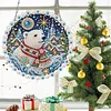 Winter Polar Bear DIY Diamond Painting Pendant for Adults Single-Side Drill