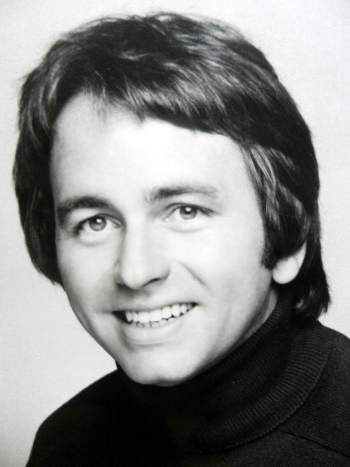 JOHN RITTER 7 x 9 B&W Press Photo Poster painting Three's COMPANY ABC-TV Show Jack TRIPPER akTV