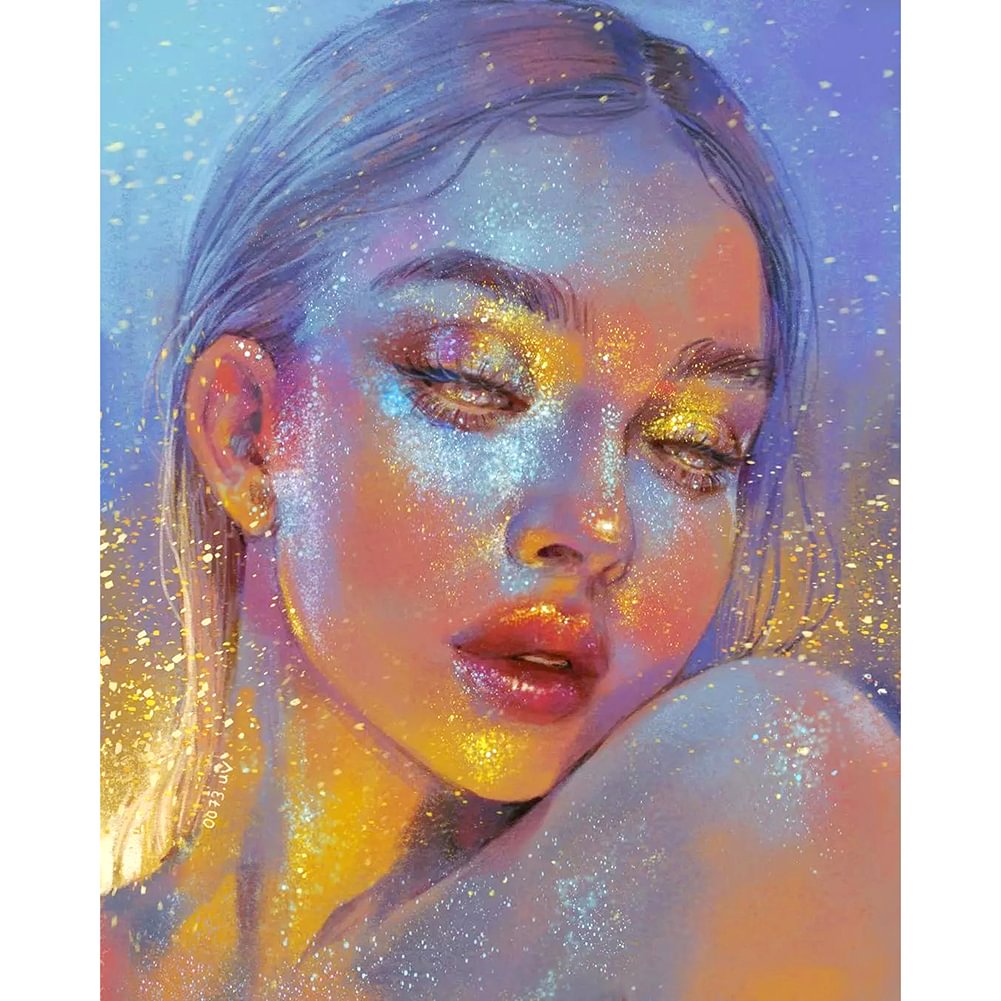 Goddess - Full Round -Diamond Painting(30*40cm)