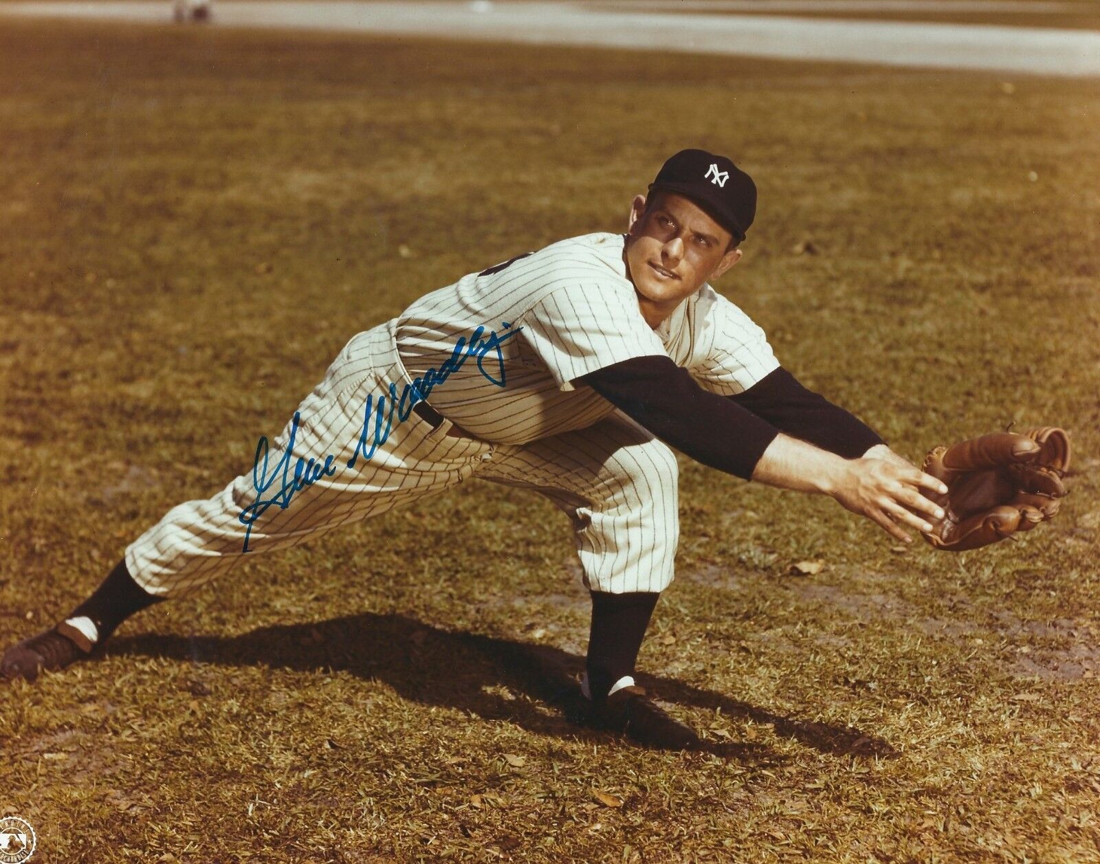 Autographed Gene Woodling 8x10 New York Yankees 8x10 Photo Poster painting COA