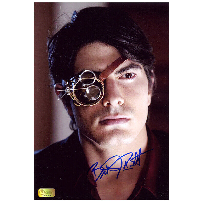 Brandon Routh Autographed Dylan Dog Dead of Night 8x12 Photo Poster painting