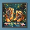 Diamond Painting-DIY Full Round Drill Tiger