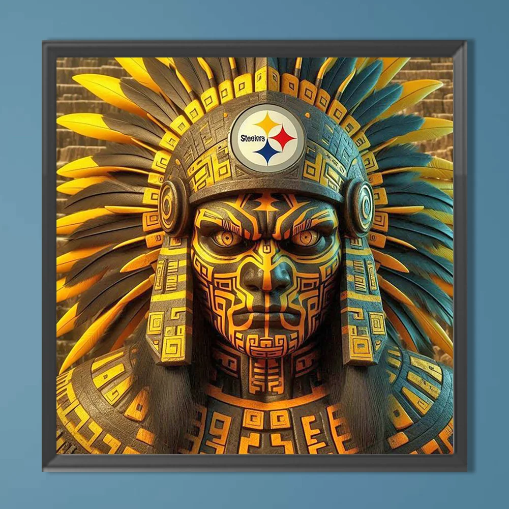 Diamond Painting - Full Round Drill - Pittsburgh Steelers(Canvas|40*40cm)