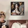 Lady beauty - peinture diamant de forme sp&eacute;ciale - 30*30cm