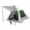 [US Local Warehouse] 4.0 Automatic Inflatable Camping Tent 300D Oxford Fabric Blow up Instant Setup Inflatable Tent UV Protection Waterproof Inflatable Cabin for Backyard & Picnic Use