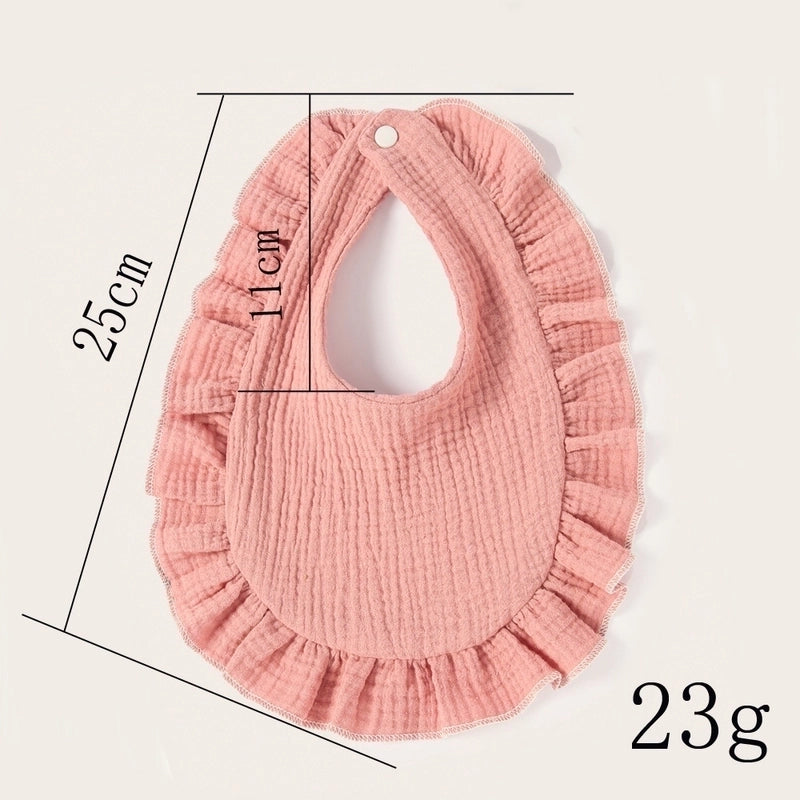 Minimalist Solid Color Flower Cotton Baby Accessories