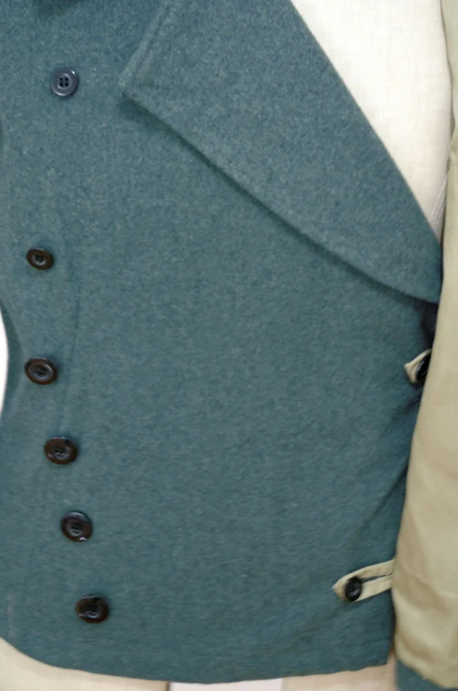   Polizei German Assault Gunner Panzer Field Wool Wrap Jacket German-Uniform