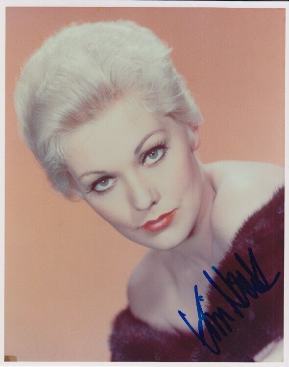 Kim Novak signed 8x10 Photo Poster painting In-person