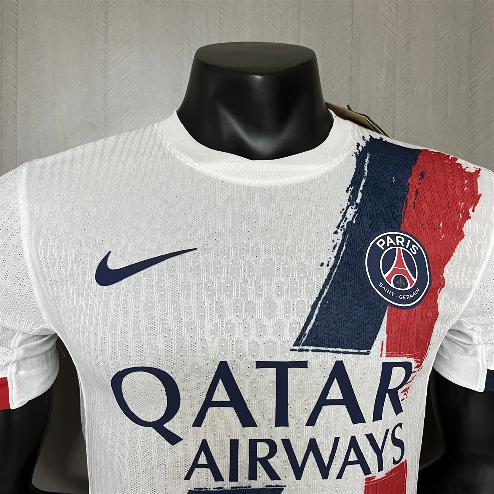 24/25 PSG Paris Saint Germain Away Player Version Football T-Shirt Thai Quality