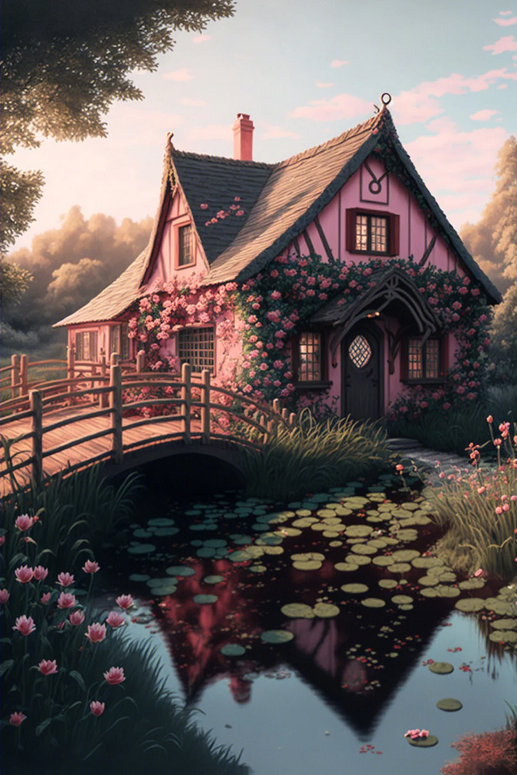 Dream Home - Customized AB Drill Diamond Painting gbfke