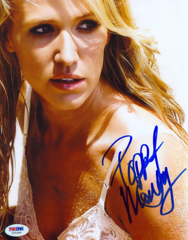 Poppy Montgomery Signed 8X10 PSA/DNA Sexy Photo Poster painting Auto Autograph Autographed PSA