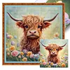 (Multi-Style) Flower Yak-11CT Stamped Cross Stitch 40*40cm/15.75*15.75in