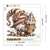 (Multi-Style)Coffee Bean Gnome-Partial Special Shaped Diamond Painting 30*30CM