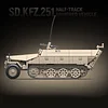 The Sd.Kfz.251 Half-Track Armored Vehicle