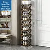 The 9-Tier No-Assembly Bamboo Rack !🌿👟