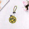 1pcs Fußball doppelseitig - 5D DIY Bastel Schlüsselanhänger