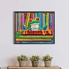 Reading Frog - Round AB Drills Diamond Painting(55*45cm)