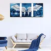 Diamond Painting-DIY Full Round Drill 3 Panel Love Angel Wings（90*40cm）